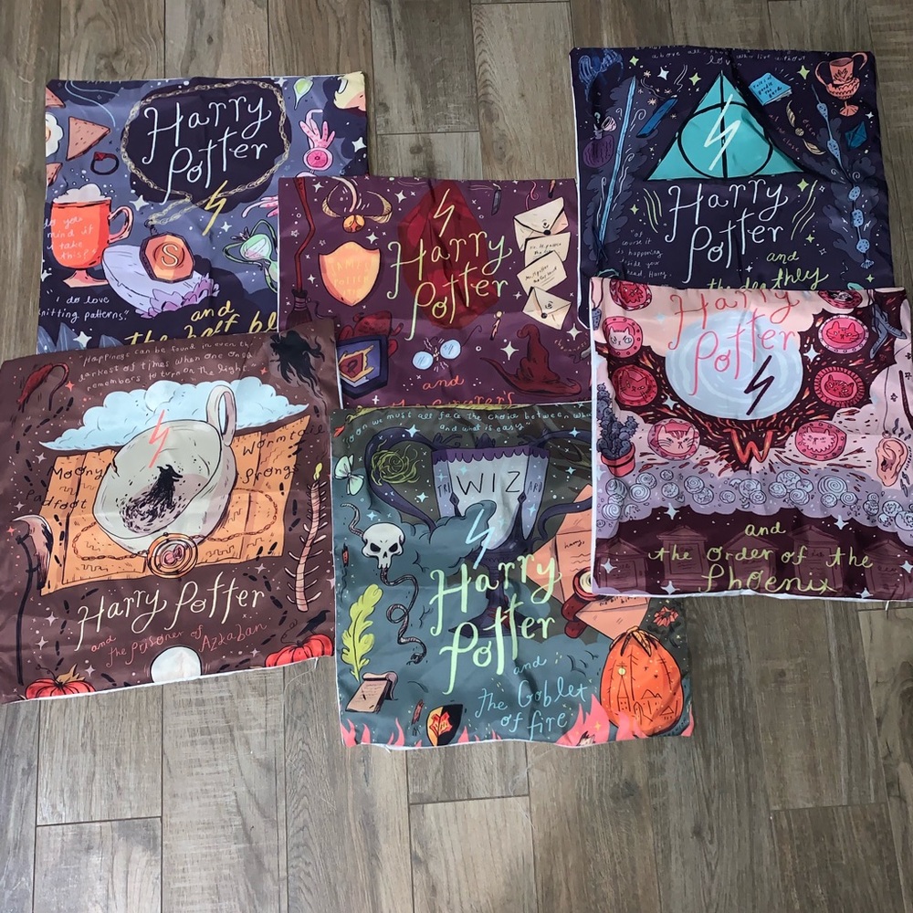 Harry Potter pillow cases